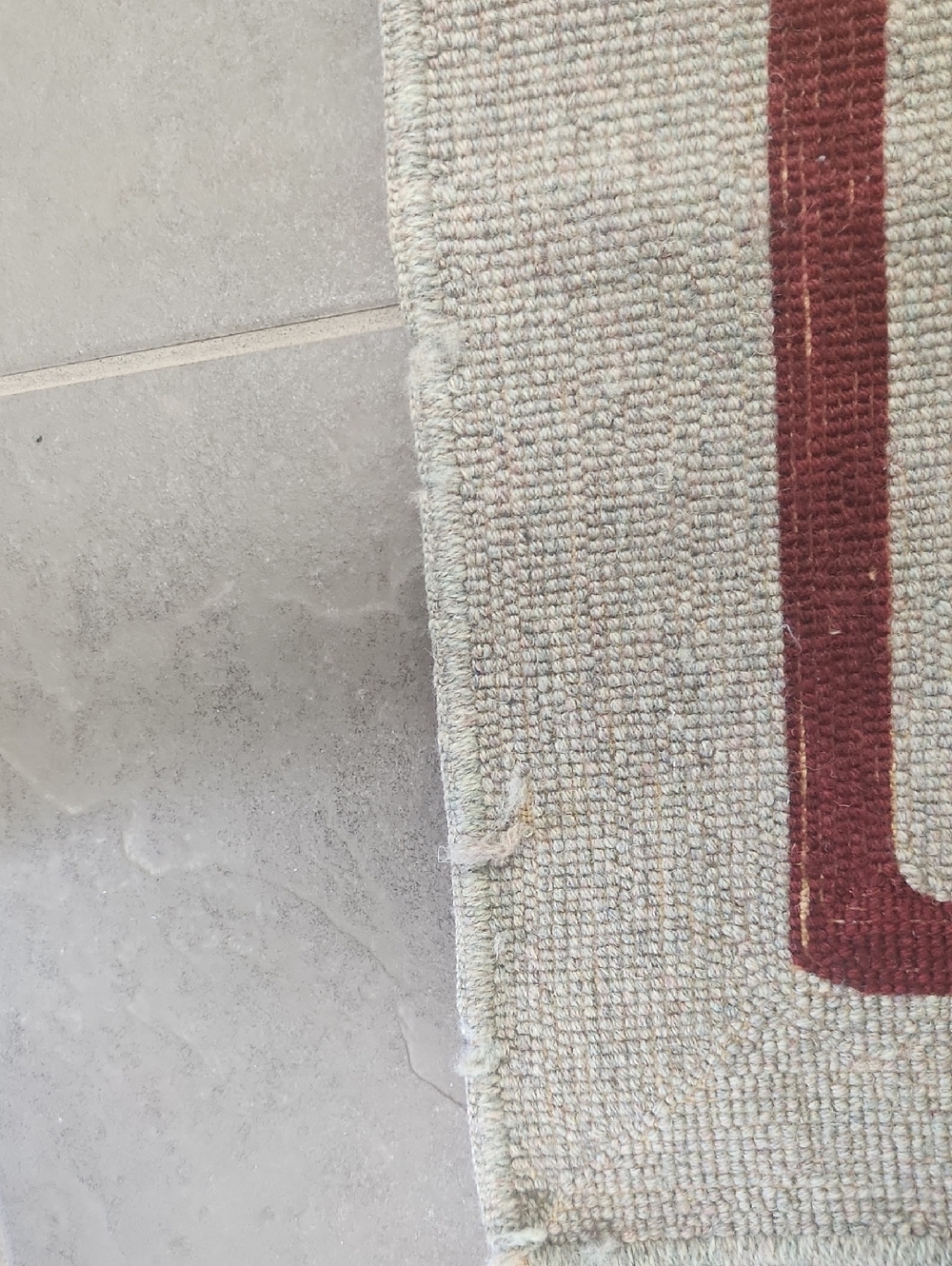 Floral Hooked Rug - Picture 5 of 6